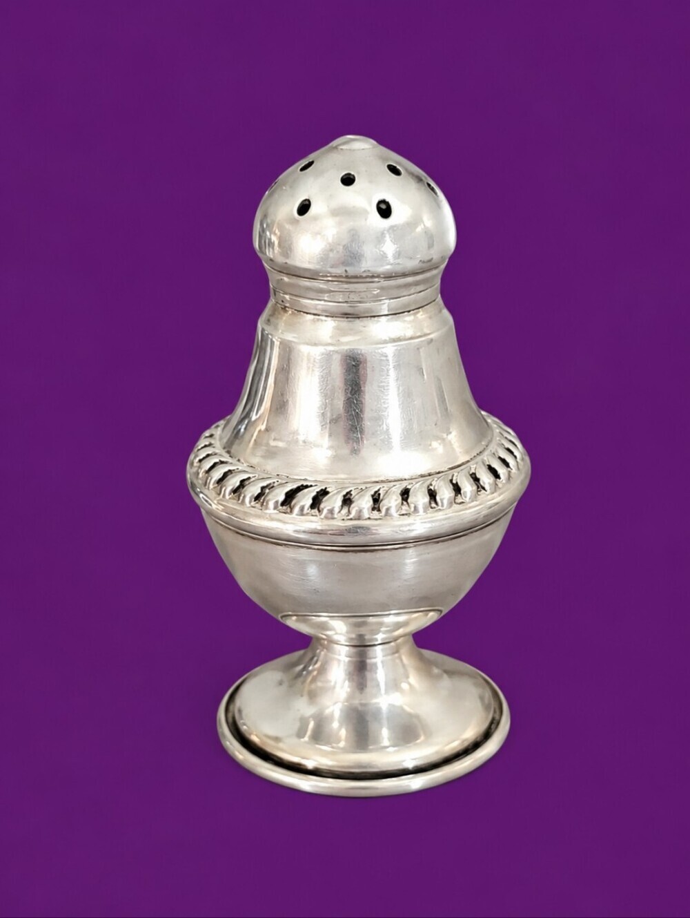 Vintage Silver Plated Salt or Pepper Shaker